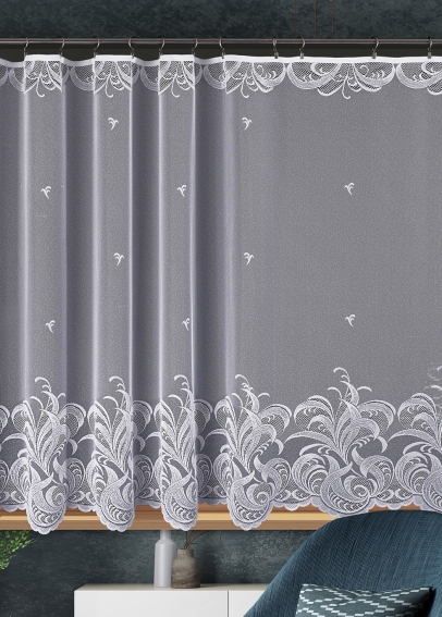 Metrážna žakárová záclona