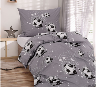 Obrazová posteľná súprava bavlna exclusive FUTBAL