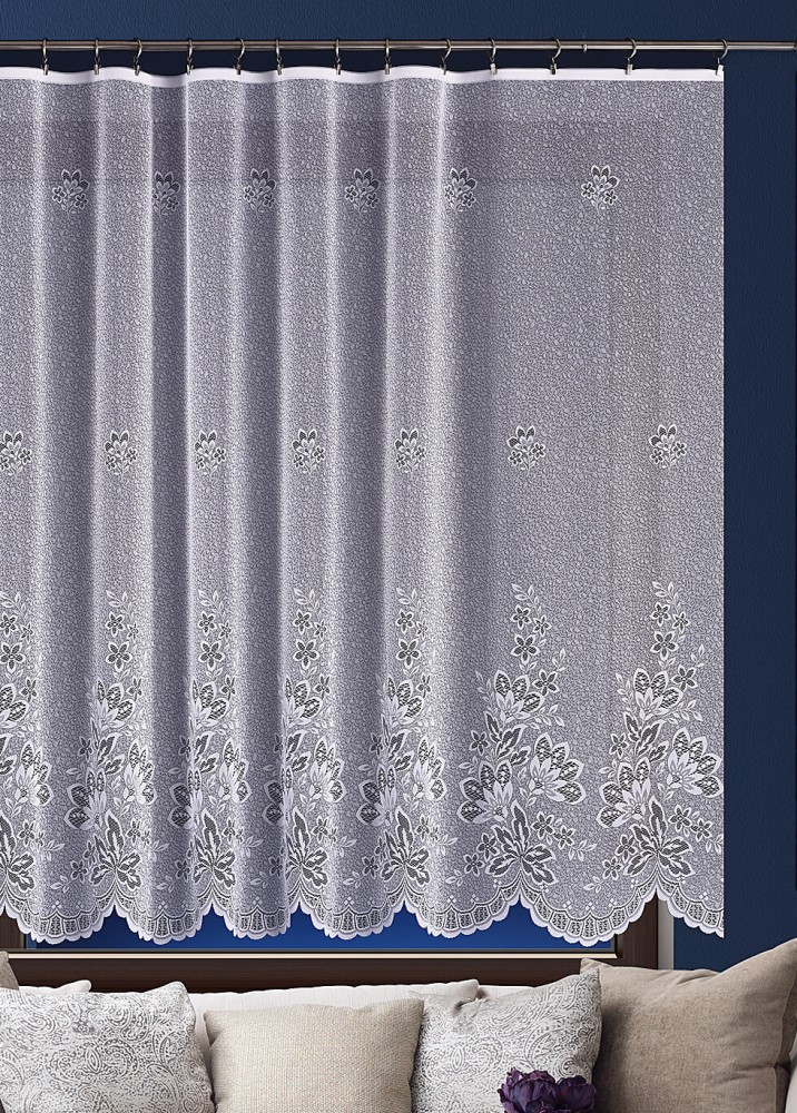 Metrážna žakárová záclona