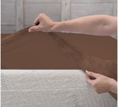 Zosilnené froté prestieradlo 260g/m² (2)