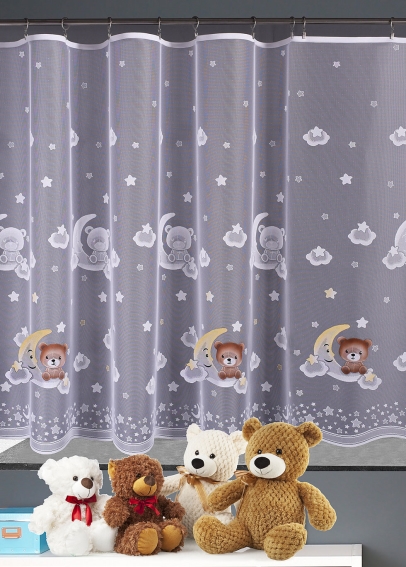 Metrážna žakárová záclona