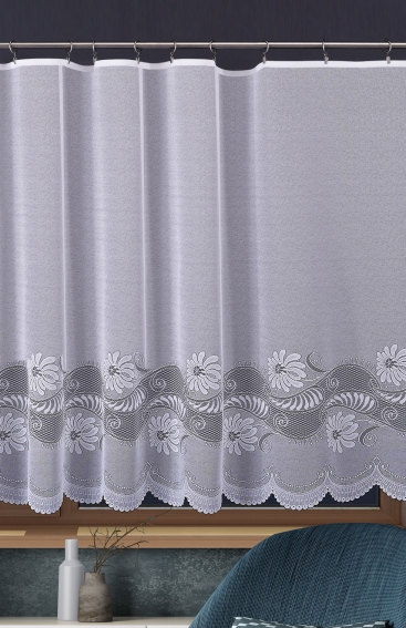 Metrážna žakárová záclona