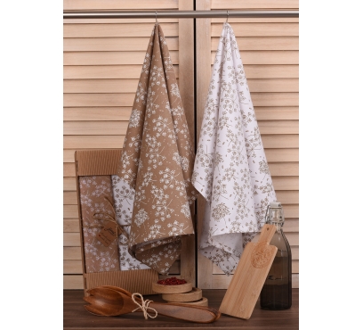 Bavlnené utierky UT56 s motívom kôpor - JIMI Textil