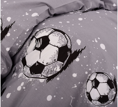 Obrazová posteľná súprava bavlna exclusive FUTBAL (1)