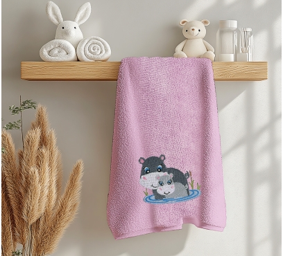 Kolekcia detských uterákov s originálnou výšivkou