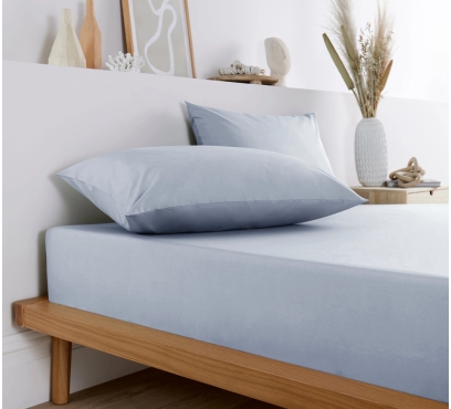 Modré jersey prestieradlo s lycrou