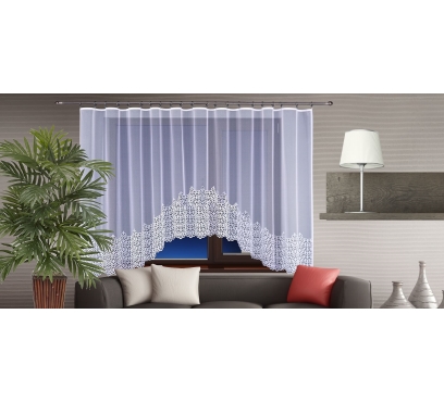 Hotová oblúková záclona žakárového typu (4)