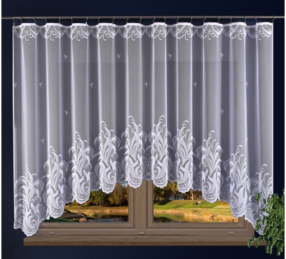 Hotová oblúková záclona žakárového typu (1)