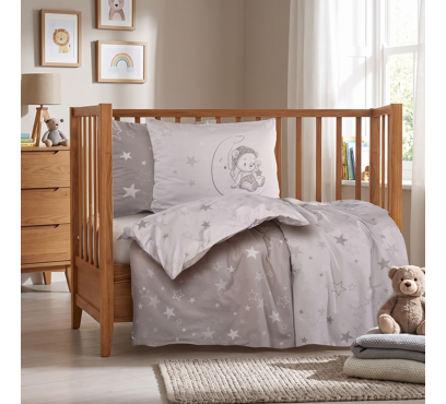 Detské bavlnené obliečky DS28 – 130 × 90 + 45 × 65 cm