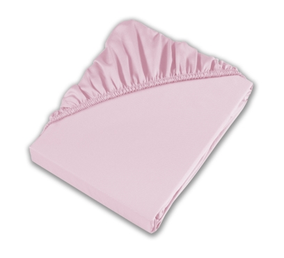 Ružové džersejové prestieradlo s lycrou (4)