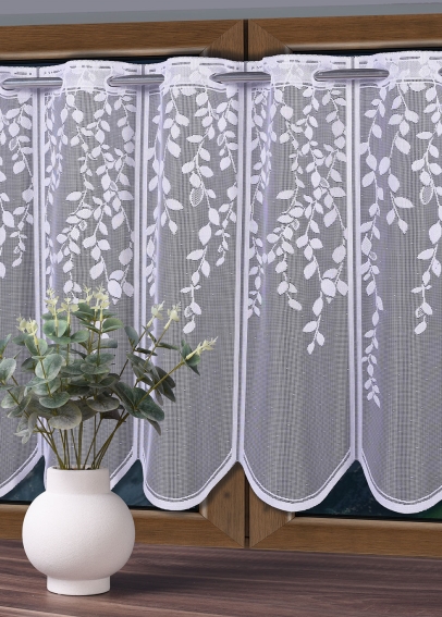 Vitrážová záclona