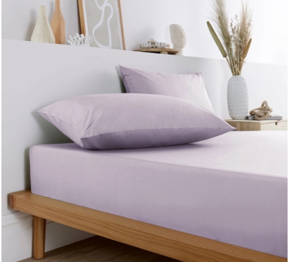 Fialové džersejové prestieradlo s lycrou