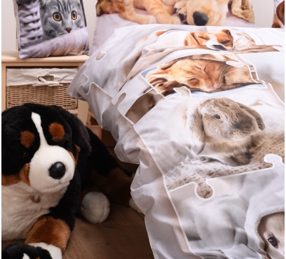 Obrazová posteľná súprava s motívom MAZNÁČIKOVIA (5)