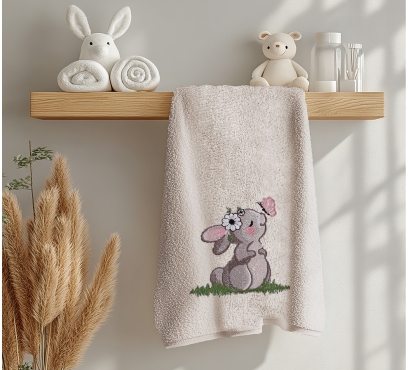 Kolekcia detských uterákov s originálnou výšivkou