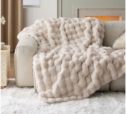 Luxusná kožušinová deka