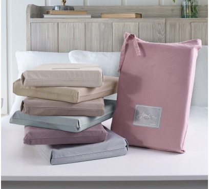 Jednofarebné posteľné súpravy zo 100% česanej bavlny (2)