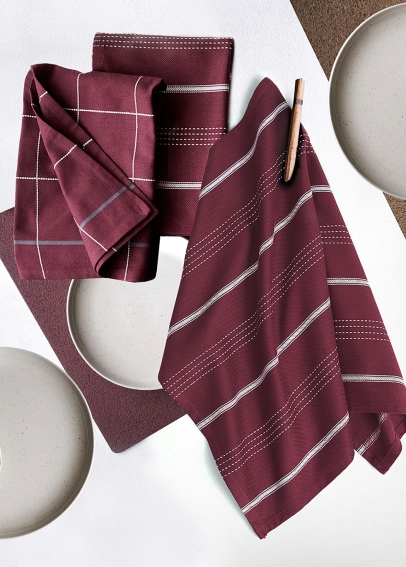 Sada 2ks bavlnených utierok