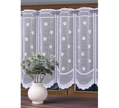 Vitrážová záclona