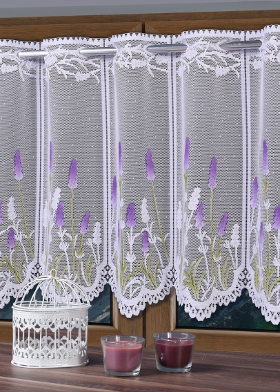 Vitrážová záclona