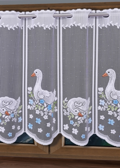 Vitrážová záclona