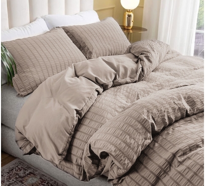 Jednofarebné posteľné súprava krep premium