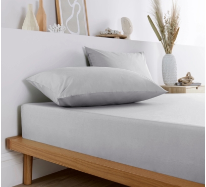 Svetlosivé jersey prestieradlo s lycrou