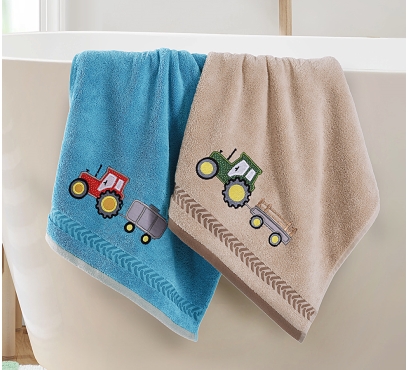 Kolekcia detských uterákov s originálnou výšivkou