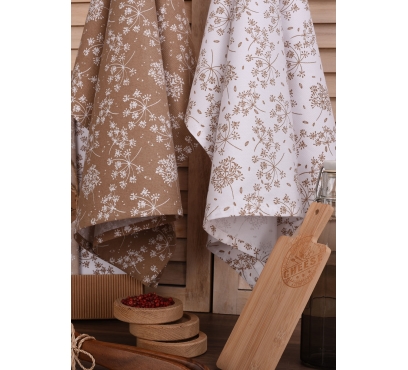 Bavlnené utierky UT56 s motívom kôpor - JIMI Textil (4)