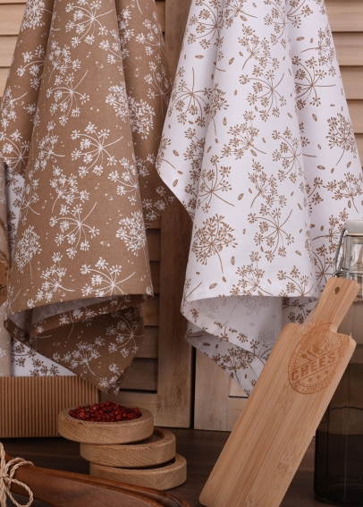 Bavlnené utierky UT56 s motívom kôpor - JIMI Textil (4)