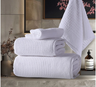 Froté uteráky a osušky Spa 28 - biela