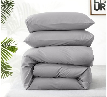 Jednofarebné posteľné súpravy zo 100% česanej bavlny (1)