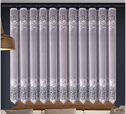 Hotová záclona žakárového typu