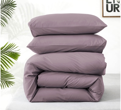 Jednofarebné posteľné súpravy zo 100% česanej bavlny (1)