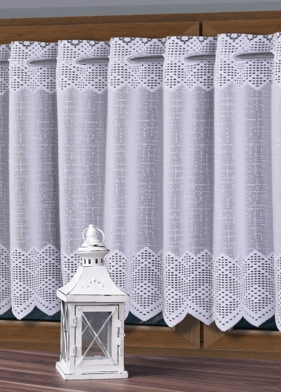 Vitrážová záclona