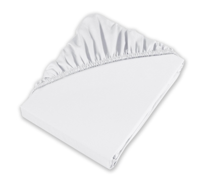 Biele džersejové prestieradlo s lycrou (4)