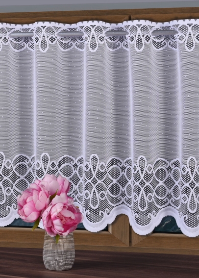 Vitrážová záclona