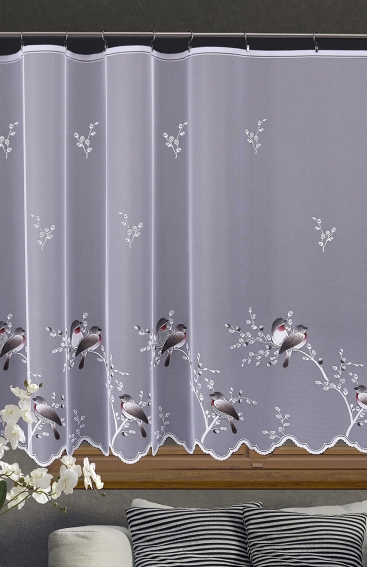 Metrážna žakárová záclona