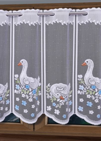 Vitrážová záclona