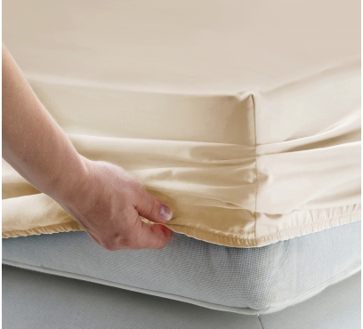 Banánové džersejové prestieradlo s lycrou (1)