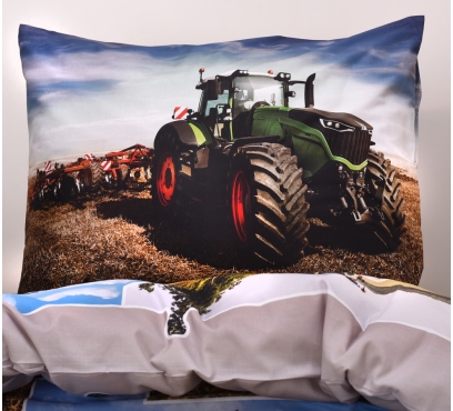 Obrazová posteľná súprava s motívom TRAKTORY (3)