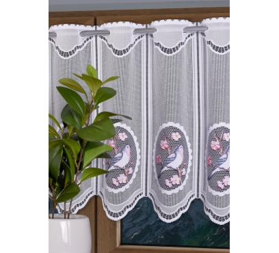 Vitrážová záclona