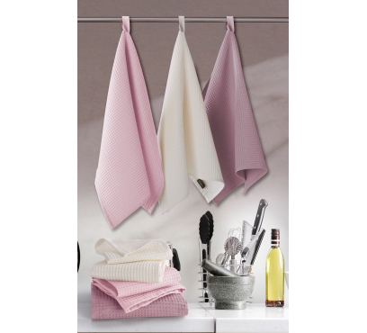 Darčeková súprava 3ks vafľových utierok Darčeková súprava 3ks vafľových utierok