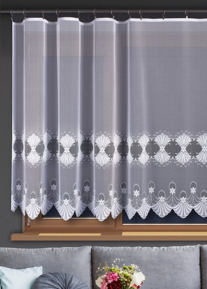 Metrážna žakárová záclona