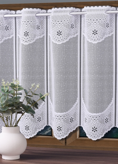 Vitrážová záclona