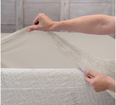 Zosilnené froté prestieradlo 260g/m² (2)