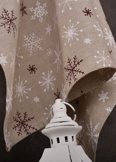 Detail vzoru snehových vločiek utierok UT41 (1)