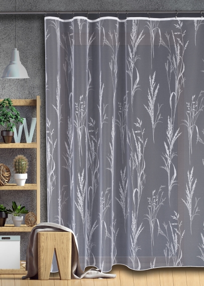 Metrážna žakárová záclona