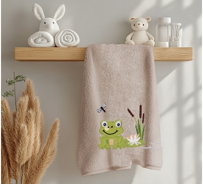 Kolekcia detských uterákov s originálnou výšivkou