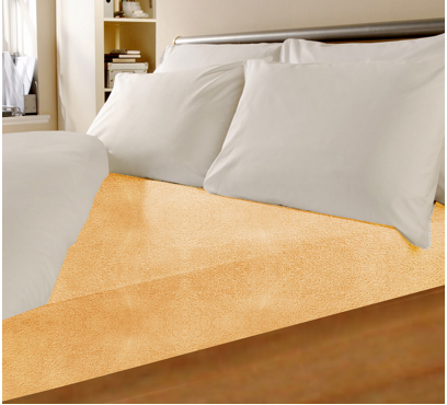 Zosilnené froté prestieradlo 260g/m²