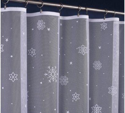 Hotová oblúková záclona žakárového typu s farebnými motívmi (3)